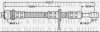 BORG & BECK BBH7203 Brake Hose